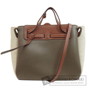 Loewe Lazo Shoulder Bag Calfskin Leather